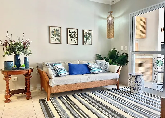 Lindo Apartamento 2 Quartos 200M Da Praia C/ Ac Ubatuba